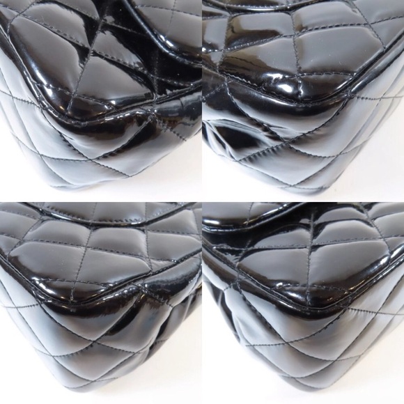 💎 JUMBO 💎 CHANEL DOUBLE FLAP QUILTED LUXURIOUS BAG - Picture 12 of 15